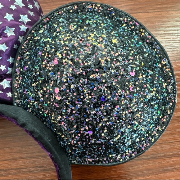 Disney Parks 2020 Minnie Ears Headband Midnight Magic Sparkle Celestial EUC - Picture 9 of 10